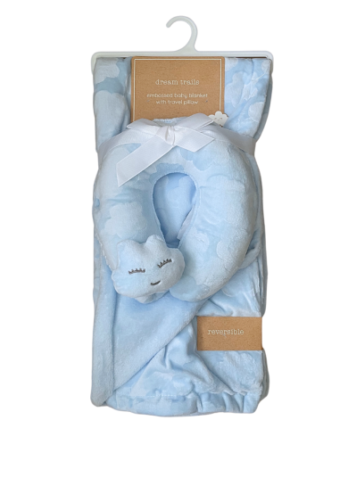 Frazada Suave para Bebé diseño de Nube - Manta Ligera y Acogedora